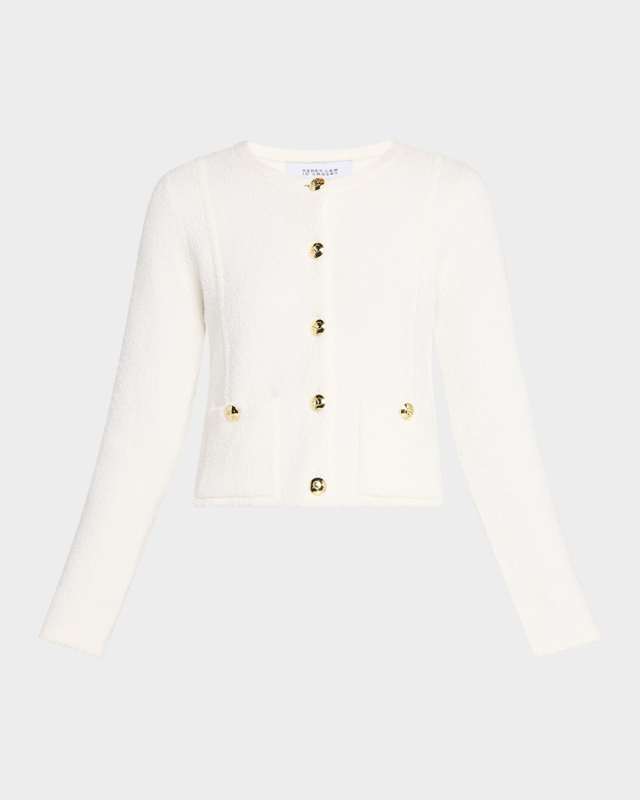 Aubree Boucle Sweater Jacket